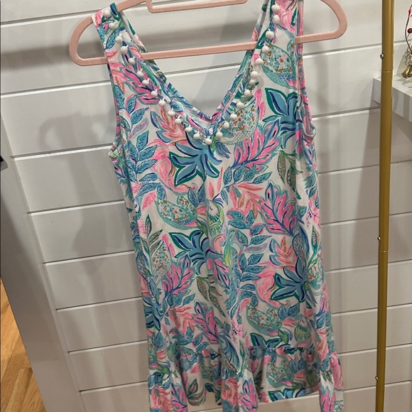 Lilly Pulitzer Multicolor Tropical Dress - Picture 1 of 3